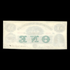 Canada, Union Bank of Newfoundland, 1 livre(anglaise) : 1 mai 1880