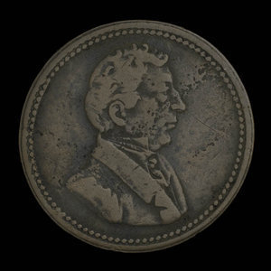 Canada, inconnu, 1/2 penny : 1815