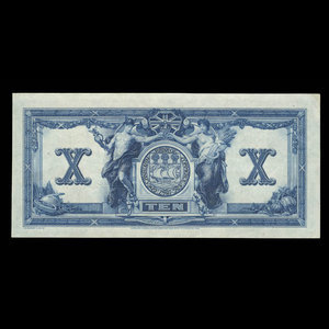 Canada, Canadian Bank of Commerce, 10 dollars : 2 janvier 1917