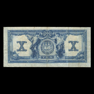 Canada, Canadian Bank of Commerce, 10 dollars : 2 janvier 1917