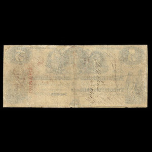 Canada, Farmer's Joint Stock Banking Co., 5 dollars : 1 février 1849