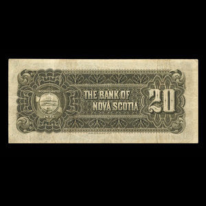 Canada, Banque Nouvelle-Écosse, 20 dollars : 1 novembre 1897