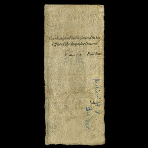 Canada, Bank of British North America, 2 dollars : 1 janvier 1856