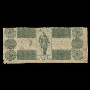 Canada, Banque Canadienne, 5 dollars : 23 août 1836