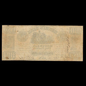 Canada, Henry's Bank, 5 dollars : 27 juin 1837