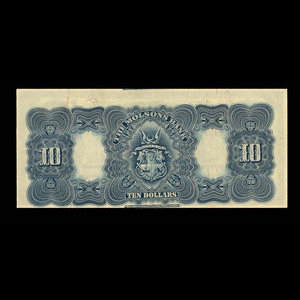 Canada, Molsons Bank, 10 dollars : 3 janvier 1916