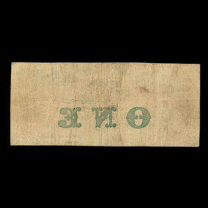 Canada, Union Bank of Newfoundland, 1 livre(anglaise) : 1867