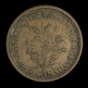 États-Unis d`Amérique, T.D. Seaman, 1 cent : 1838