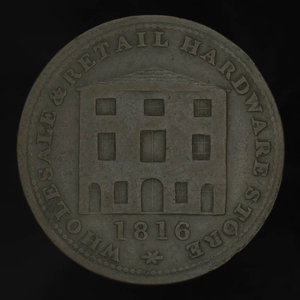 Canada, W.A. & S. Black, 1/2 penny : 1816