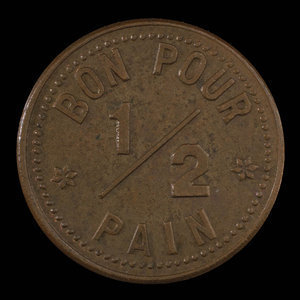 Canada, E. Renaud (fils), 1/2 pain : 1910