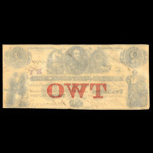 Canada, Farmer's Joint Stock Banking Co., 2 dollars : 1 février 1849