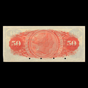 Canada, Bank of Toronto (The), 50 dollars : 1 février 1906