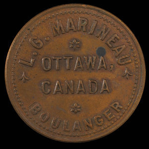 Canada, L.G. Marineau, 1 pain : 1917