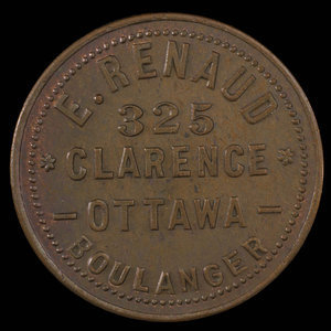 Canada, E. Renaud (fils), 1 pain : 1910