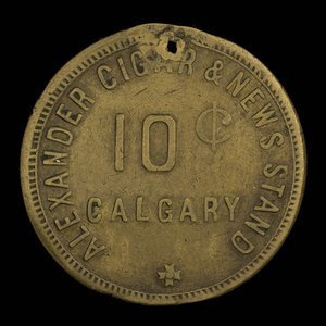 Canada, Alexander Cigar & News Stand, 10 cents : 1926