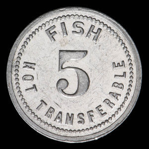 Canada, W.E. Anderson, 5 poissons : 1939