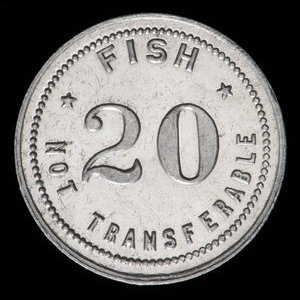 Canada, W.E. Anderson, 20 poissons : 1939