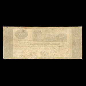 Canada, Bank of Upper Canada (Kingston), 10 dollars : 1 mai 1819