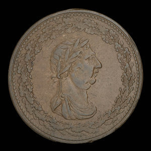 Canada, inconnu, 1 penny : 1814