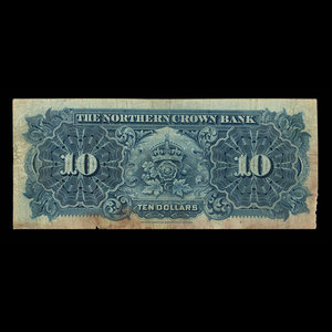 Canada, Northern Crown Bank, 10 dollars : 2 juillet 1914