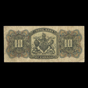 Canada, Banque Royale du Canada, 10 dollars : 2 janvier 1901