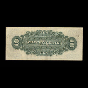 Canada, Imperial Bank of Canada, 10 dollars : 2 janvier 1920