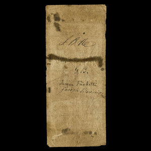 Canada, Bank of Canada, 5 dollars : 1 janvier 1820