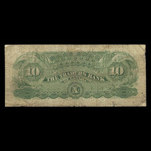 Canada, Traders Bank of Canada, 10 dollars : 1 novembre 1907