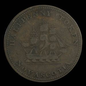 Canada, Starr & Shannon, 1/2 penny : 1815