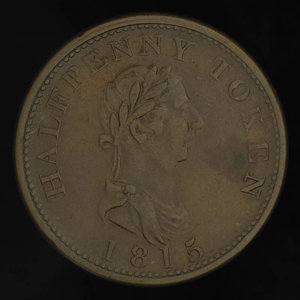 Canada, John Alexr. Barry, 1/2 penny : 1815