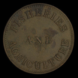 Canada, James Duncan & Co., 1 cent : 1855