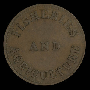 Canada, James Duncan & Co., 1 cent : 1855