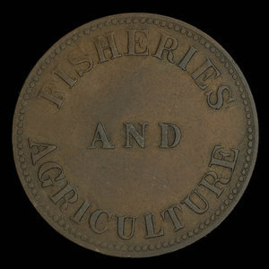 Canada, James Duncan & Co., 1 cent : 1855