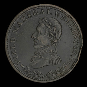 Canada, inconnu, 1/2 penny : 1813