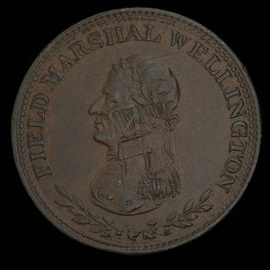 Canada, inconnu, 1 penny : 1813