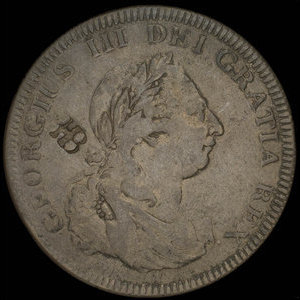 Grande-Bretagne, Bank of England, 1 dollar : 1804