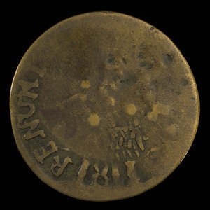 Canada, inconnu, 1/2 penny : 1811