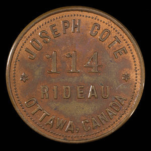 Canada, Joseph Côté, aucune dénomination : 1895