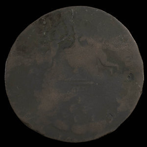 Canada, inconnu, 1/2 penny : 1816