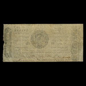 Canada, Wfd. Nelson & Cie., 60 sous : 9 octobre 1837