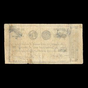 Canada, A.E. Montmarquet, 24 sous : 8 juillet 1837