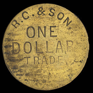 Canada, R.C. & Fils, 1 dollar : 1914