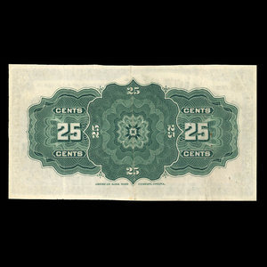 Canada, Dominion du Canada, 25 cents : 2 janvier 1900