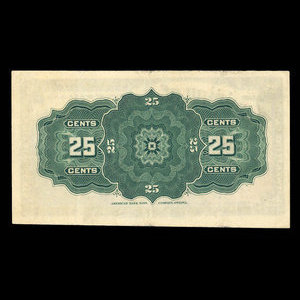 Canada, Dominion du Canada, 25 cents : 2 janvier 1900