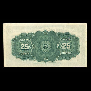 Canada, Dominion du Canada, 25 cents : 2 janvier 1900