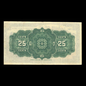 Canada, Dominion du Canada, 25 cents : 2 janvier 1900