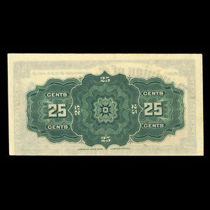 Canada, Dominion du Canada, 25 cents : 2 janvier 1900