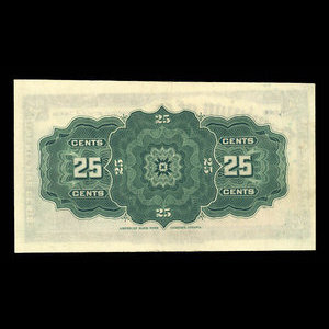 Canada, Dominion du Canada, 25 cents : 2 janvier 1900