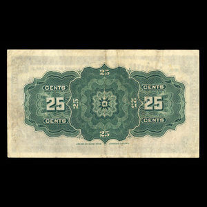 Canada, Dominion du Canada, 25 cents : 2 janvier 1900