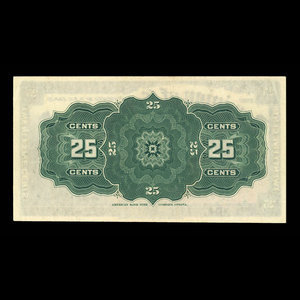 Canada, Dominion du Canada, 25 cents : 2 janvier 1900